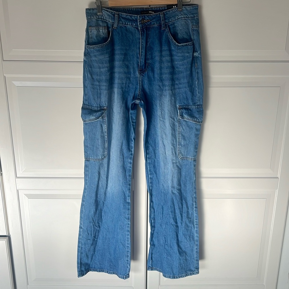 NWT Can You Relax Wide Leg Skater Jeans